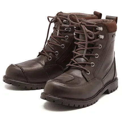 

DN Motorcycle Riding Boots Natural Leather Casual Shoes Sweat-proof Breathable Knight Only Racing Boots Four Seasons Universal