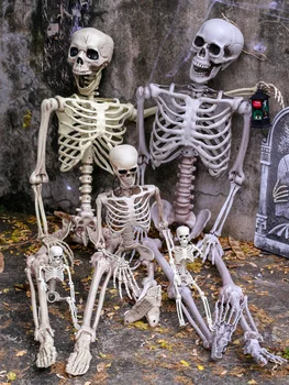 

Halloween Decorations Horror Pendant Simulation Human Skeleton Model Skeleton Skeleton Bar Haunted House Props Ornaments