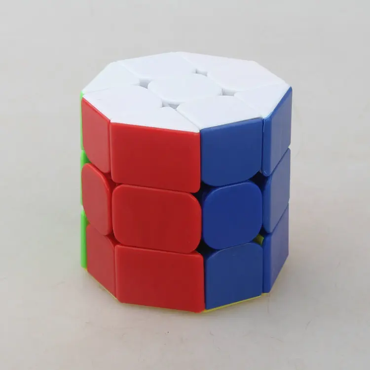 [Ladder Color ba jiao zhu Rubik's Cube] Three Layer Cylindrical Magic Cube Three Layer Cylindrical Abnormity Cube