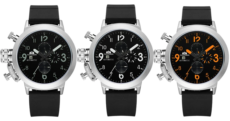 Relogio Automatic Watches Mens 2022 Luxury Brand New Digital Watch Men Mechanical Wristwatches Chronograph Clock Horloges Mannen