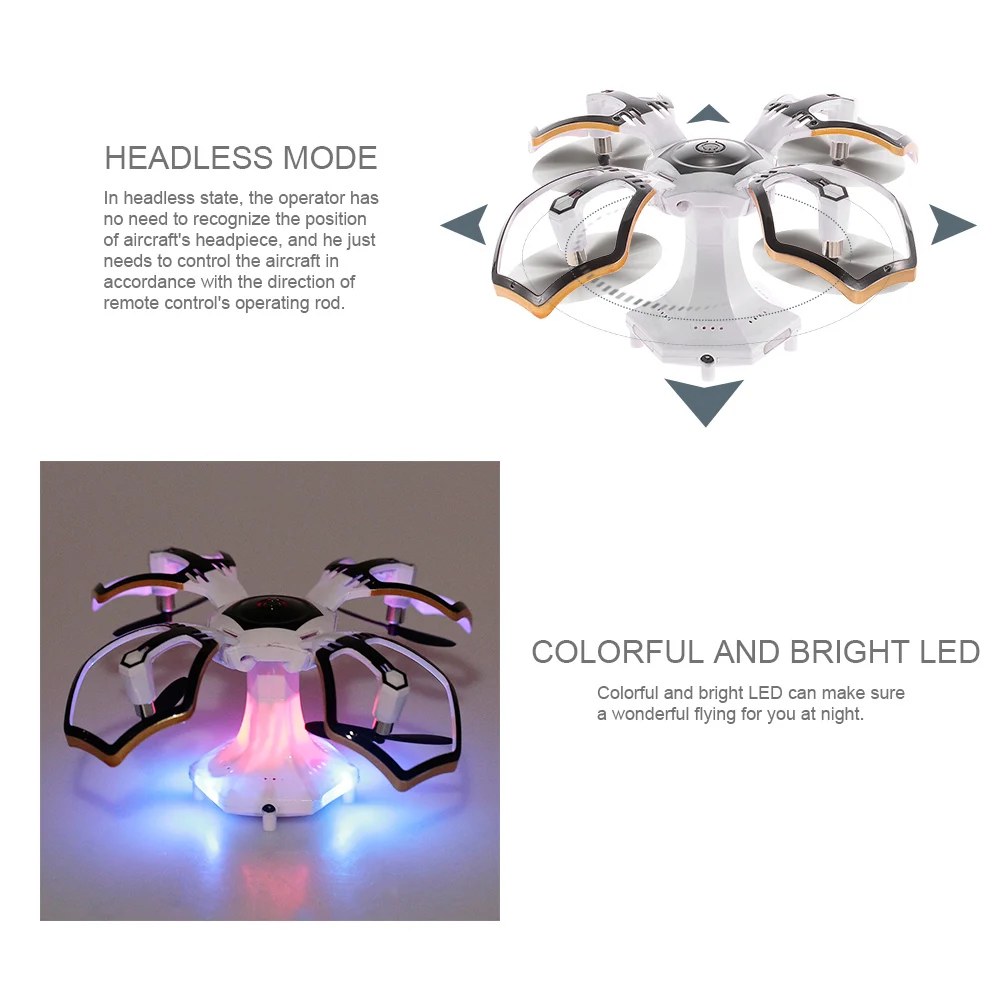 CG030 Foldable 0.3MP Camera Drone Wifi FPV 6-Axis Gyro Altitude Hold Headless RC Quadcopter Mini Drone APP Control RC Dron (7)