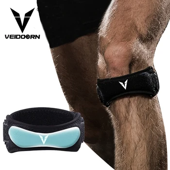 

Veidoorn 1 PCS Adjustable Patella Support Professional Knee Support Adjustable Knee Brace Knee Protector Guard