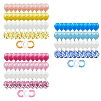 

Happy Birthday Letters Five-Pointed Star Aluminum Film Sequins Balloon Set Combination Birthday