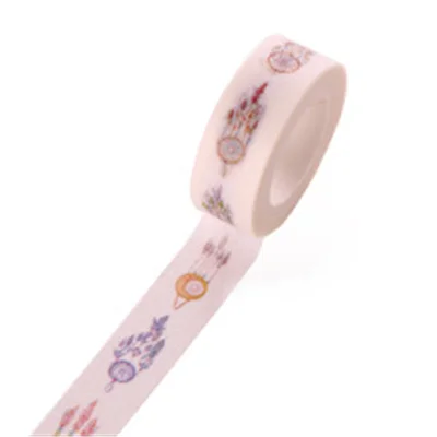Мультфильм лента Washi для милых девочек почтовый ящик Эллиса замок китайские элементы насекомых изоляционная лента DIY оформление альбома, дневника Стикеры ленты - Цвет: 08