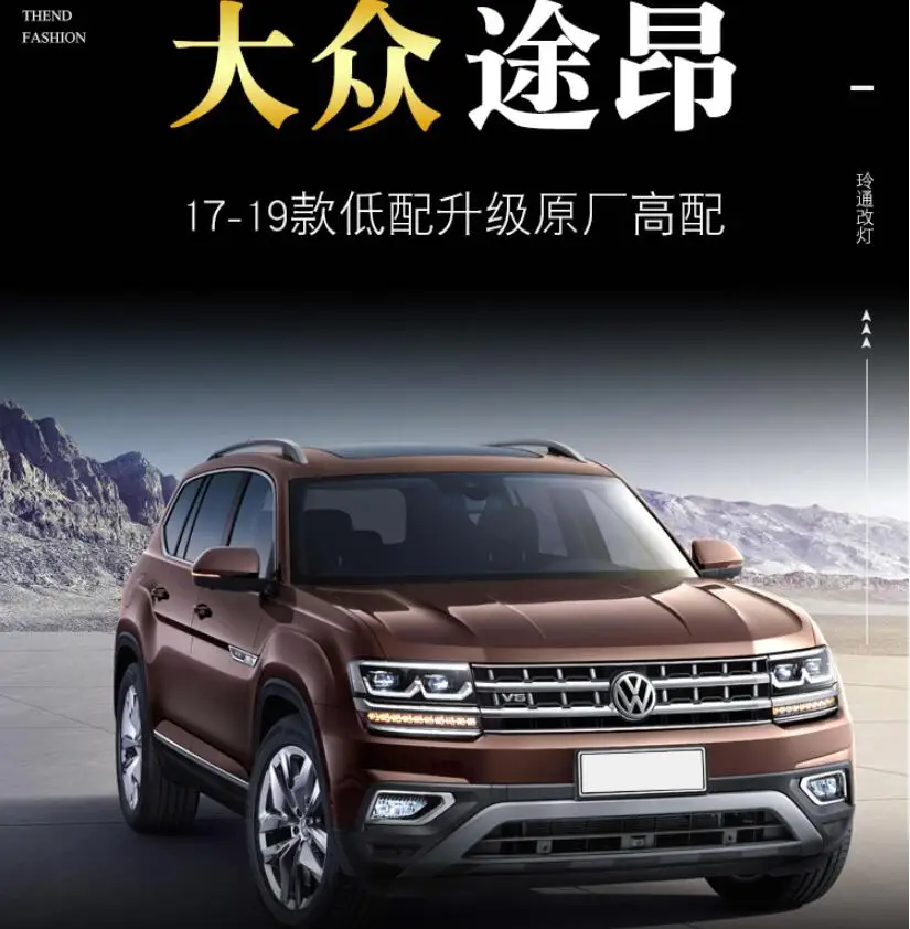 2020y автомобильный головной свет bupmer для фар Tharu ваш автомобиль должен с функцией AFS светодиодный противотуманный фара Tharu