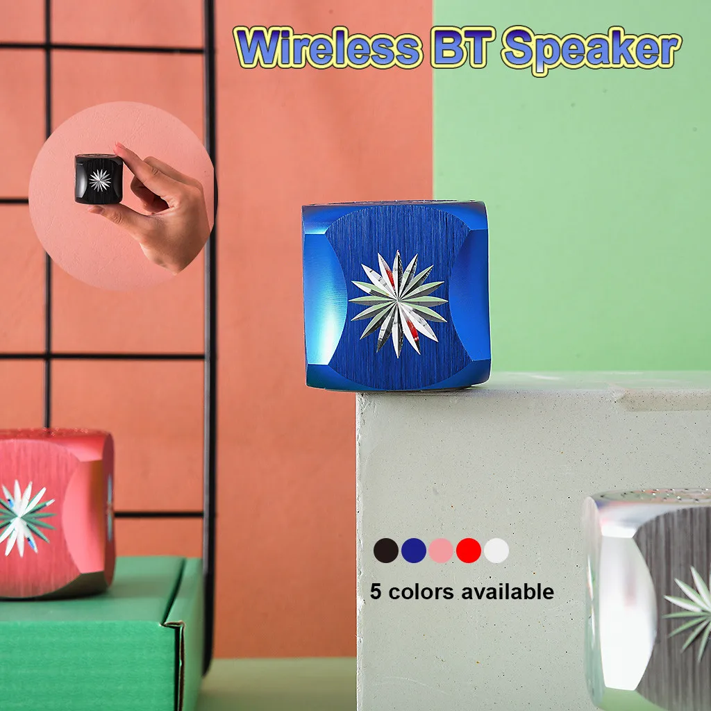 Bluetooth динамик HIFI портативный Открытый HD звук перезаряжаемый HIFI портативный мини беспроводной Blueteeth стерео звук динамик