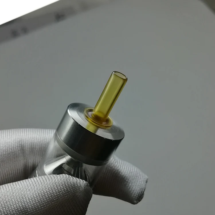 Cloudworkz ультра тонкий пей Ultem 510 MTL длинный капельный наконечник желтый черный прозрачный вейп наконечники узкое отверстие мундштук Ecig Vape аксессуары
