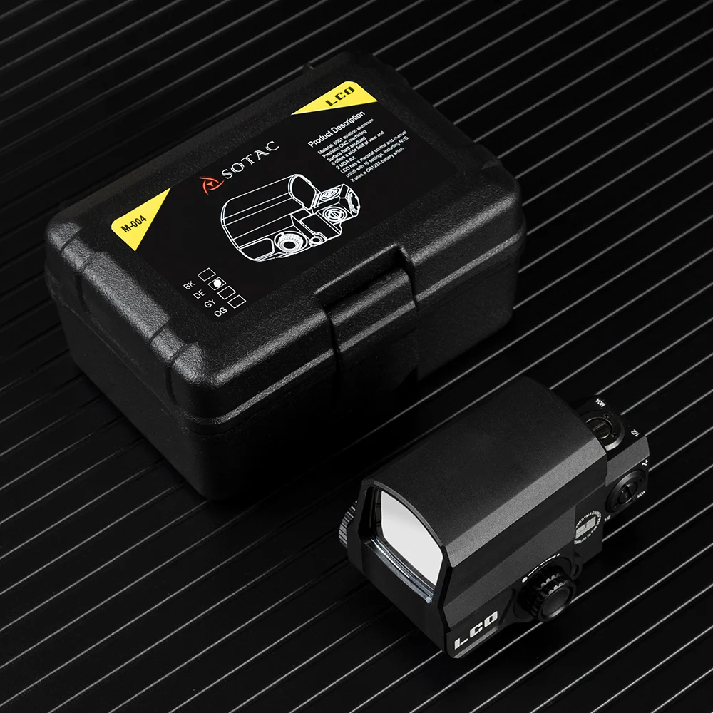 Дропшиппинг LCO Tactische красный точечный прицел Jacht Scopes Reflex Sight Met 20 мм Rail Mount Holografische