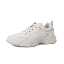 Туристические туфли из натуральной кожи; Новинка года; сезон весна; женская спортивная обувь для отдыха на низком каблуке; безопасная обувь; женская обувь для работы