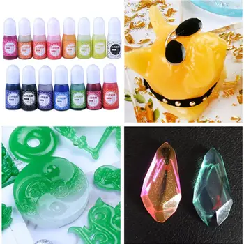 

15 Colors 10ml Epoxy Resin Colorant Epoxy Resin Pigment Epoxy Resin Dye for Resin Jewelry DIY Crafts Art Making