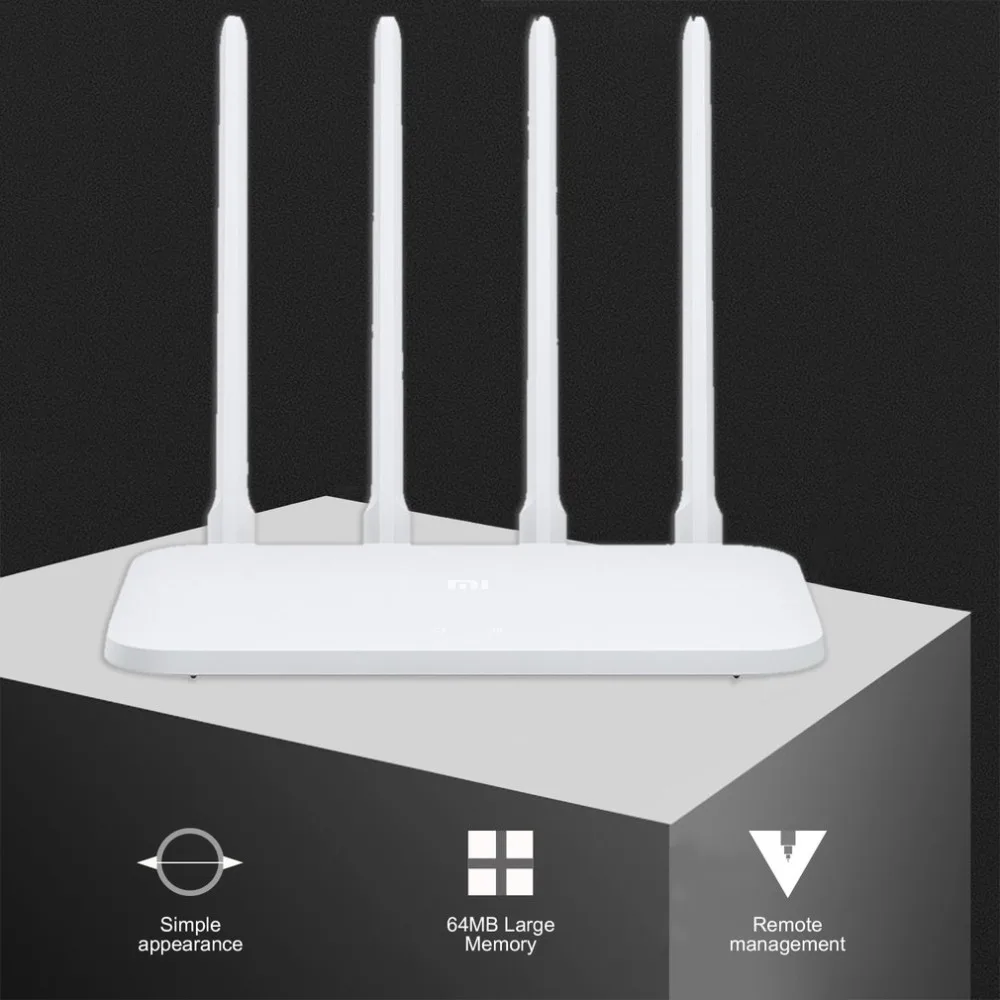 Xiaomi Wifi роутер 4C высокоскоростной Wifi через стену King Home интеллектуальный анти-клеевой сети 100 Мега волоконно-оптический маршрутизатор