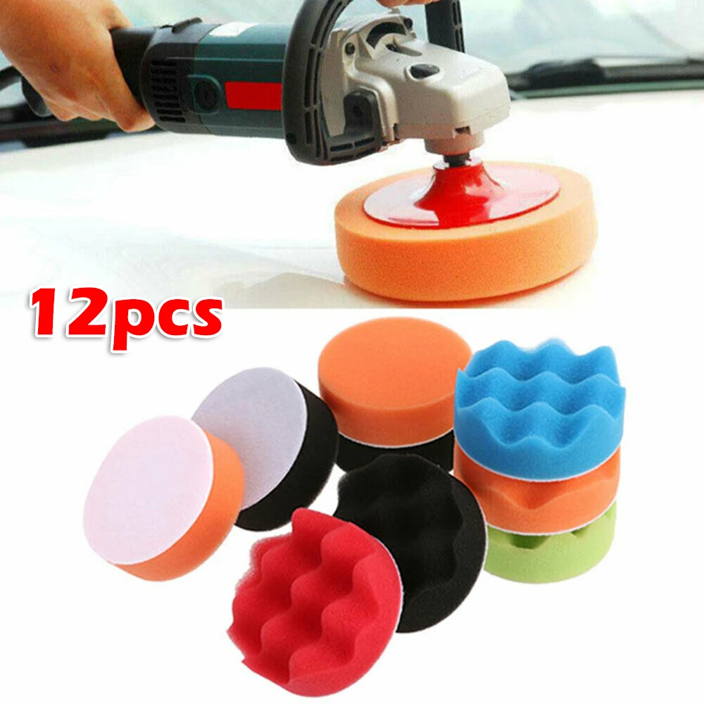 Hot 12pcs Beauty waxing Set Automotive Polishing Tools Car Polishing