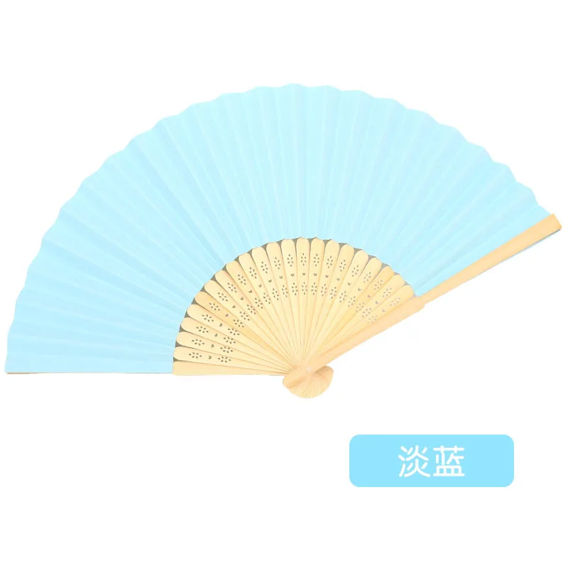 NEW 10PCS DIY Folding fan Colour paper fan Children's Graffiti Fan Painting toys DIY Handmade Gifts Arts and Crafts