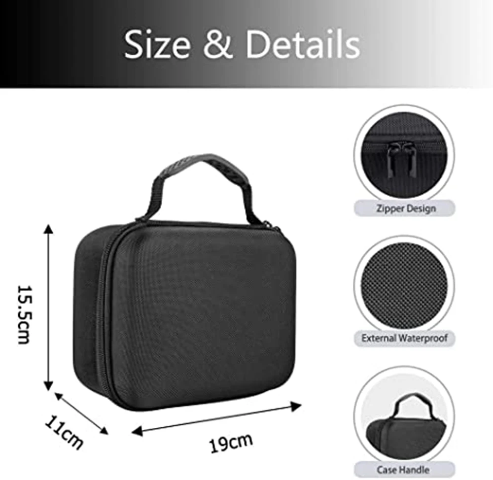 ZOHAN Earmuff Storage Headphone Case Compatible Shooting Hunting Hearing Protection Anti-dust Waterproof Carrying Travel Bag