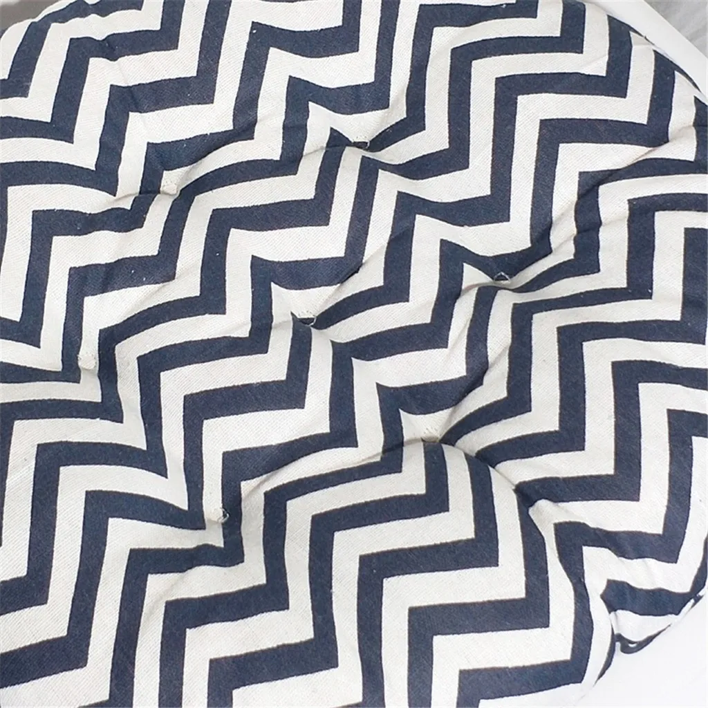 Chair Cushion Round Cotton Upholstery Soft Padded Cushion Pad Office Home Or Car Seat Cushion
