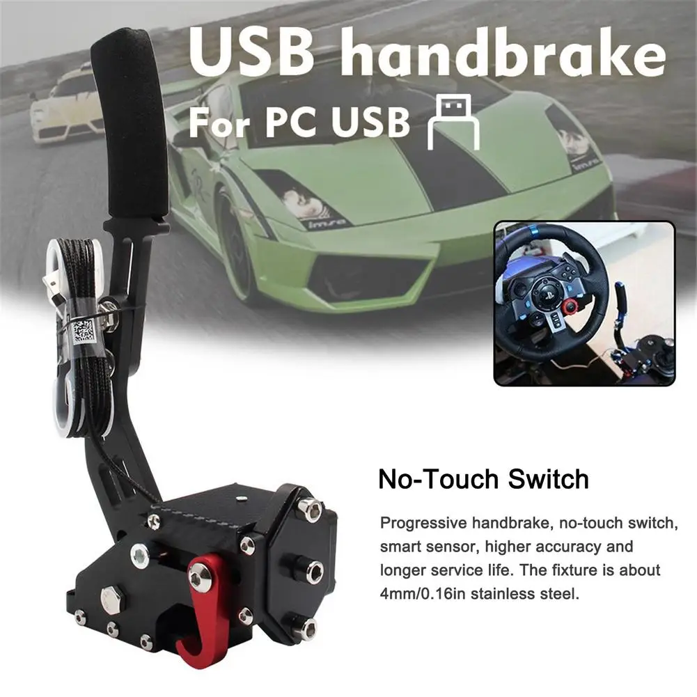 Frein à main USB 16 bits linéaire pour jeu de course, pour G27, G25, G29, T500, T300 FANATEC OSW