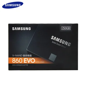 SAMSUNG-disco duro interno para portátil, 250GB, 500GB, 1TB, SSD HDD 860 Evo SATA 3, unidad de estado sólido de 2,5 pulgadas para PC de escritorio