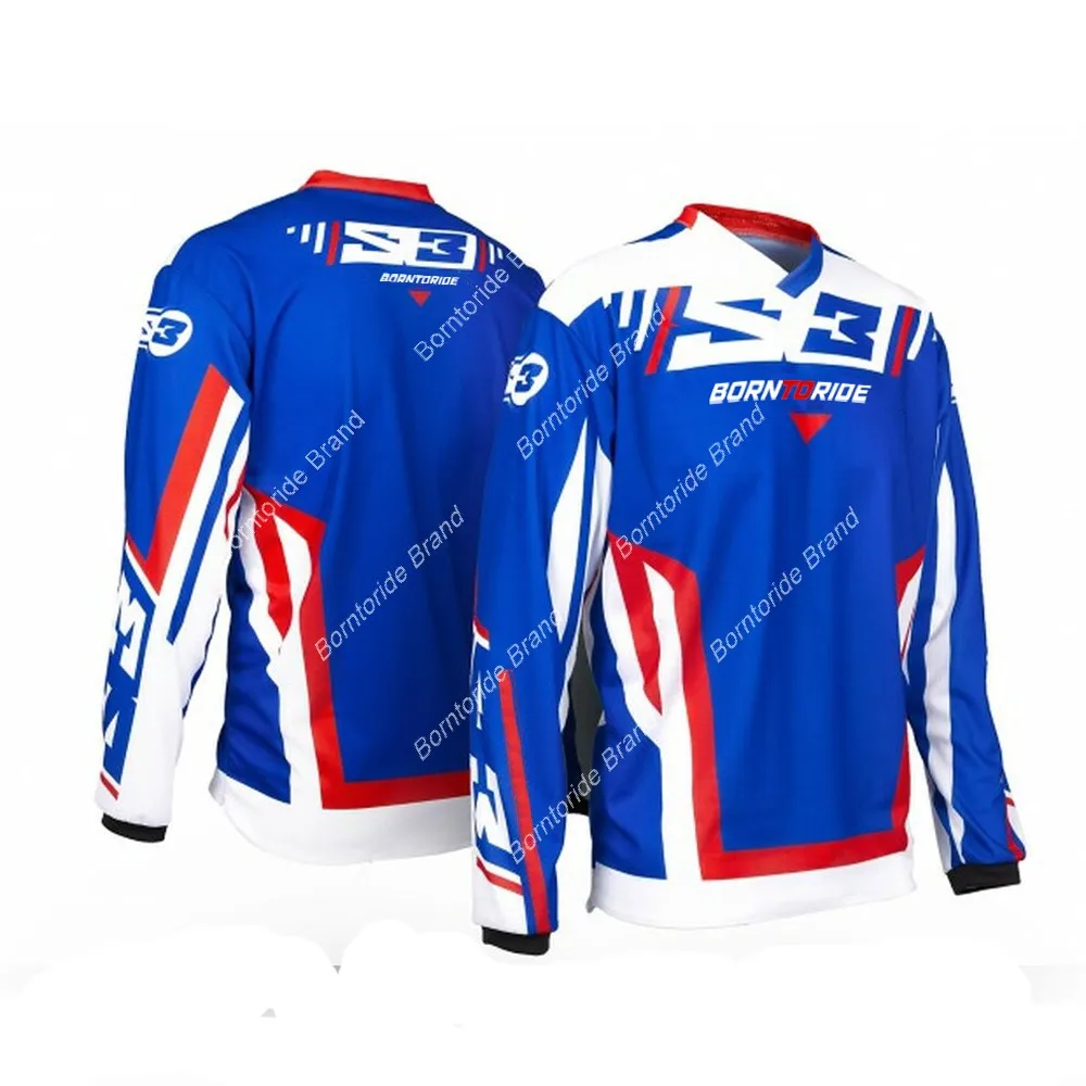 thumbnail image 1 of 2021 S3 Racing M1 MX Motocross Offroad Mtb Downhill Jersey Ciclismo Mountain Bike DH Maillot Ciclismo Hombre Jersey de secado rápido, 1 of 5