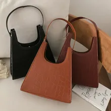 Женская сумка-мессенджер с крокодиловым принтом модная повседневная винтажная лаконичная сумка на плечо женская сумка-тоут на одно плечо Bolsa Feminina