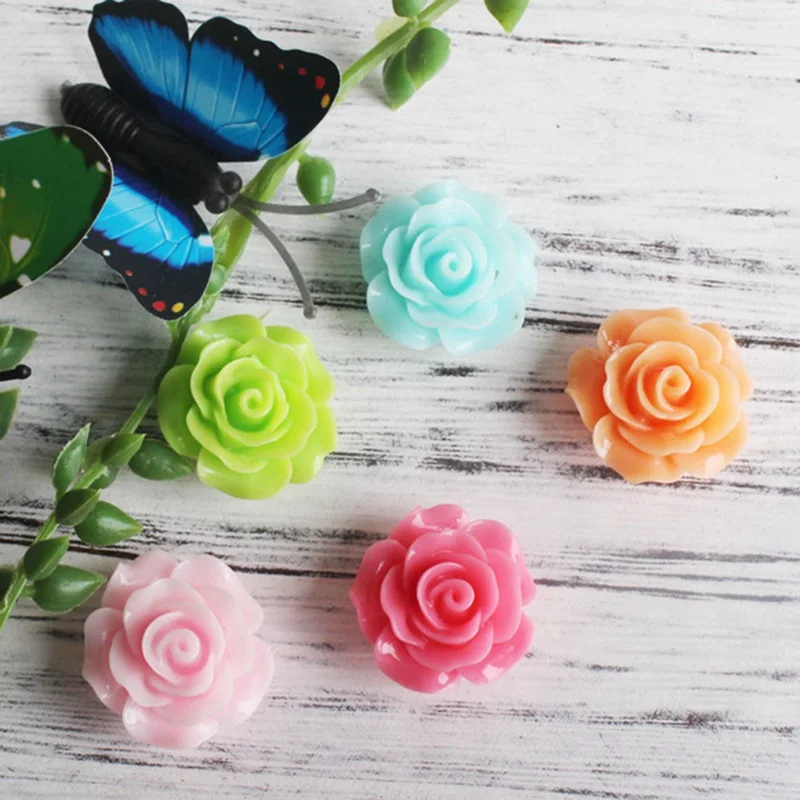 Красочные розы магниты на холодильник милый хладагент стикер сообщений домашние декоративные детские игрушки свадебный подарок