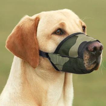 

Dog Muzzle Adjustable Anti-biting Barking Muzzles 7 Sizes Durable Small Medium Large Dog Mouth Cover Pet Training Anti Bark