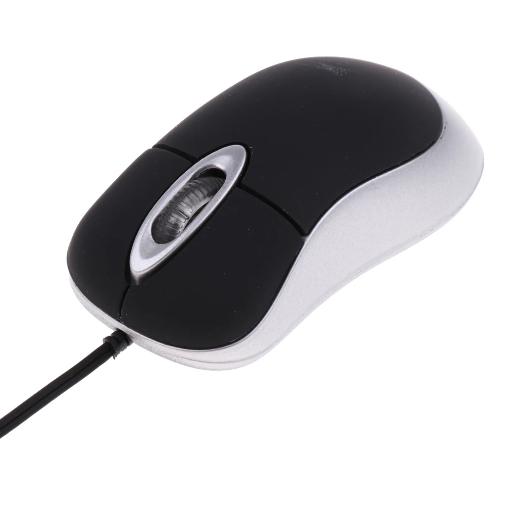 Mini Retractable USB Wired Mouse Mice Retractable Cable Mouse For Laptop Desktop Computer PC Optical Mouse With Mouse Mat