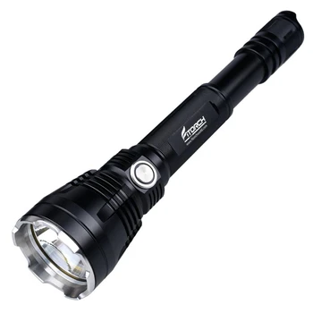 

Fitorch PR40 XP-L HI 1350lm 1000m Long Thrower Searching Flashlight Rechargeable Flashlight 18650 Flashlight Submersible Torch