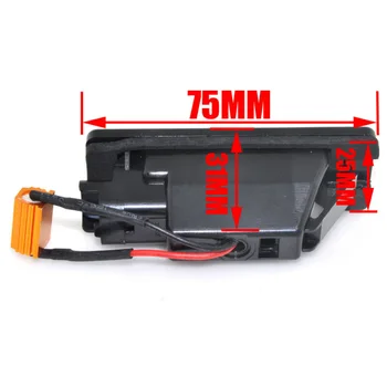 

Replacement License Plate Light Parts Accessories White Error Free 18- SMD Car