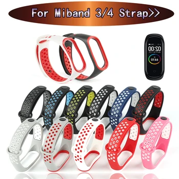 

Colorful Mi Band 4 Strap Sport Silicone Watch Wrist Bracelet Miband4 Strap Accessories Bracelet Smart for Xiaomi Mi Band 4 Strap
