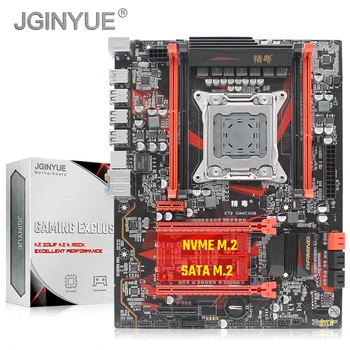 

JGINYUE X79 turbo motherboard X79 GAMING8 LGA 2011 support Intel i7 Xeon E5 V1&V2 CPU DDR3 128G ECC/NON-ECC memory dual M.2