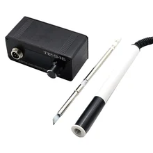 STC T12-946 Мини паяльная станция быстрый нагрев электронный 1,3 дюймов цифровой контроллер с M8 P9 ручка паяльник наконечник