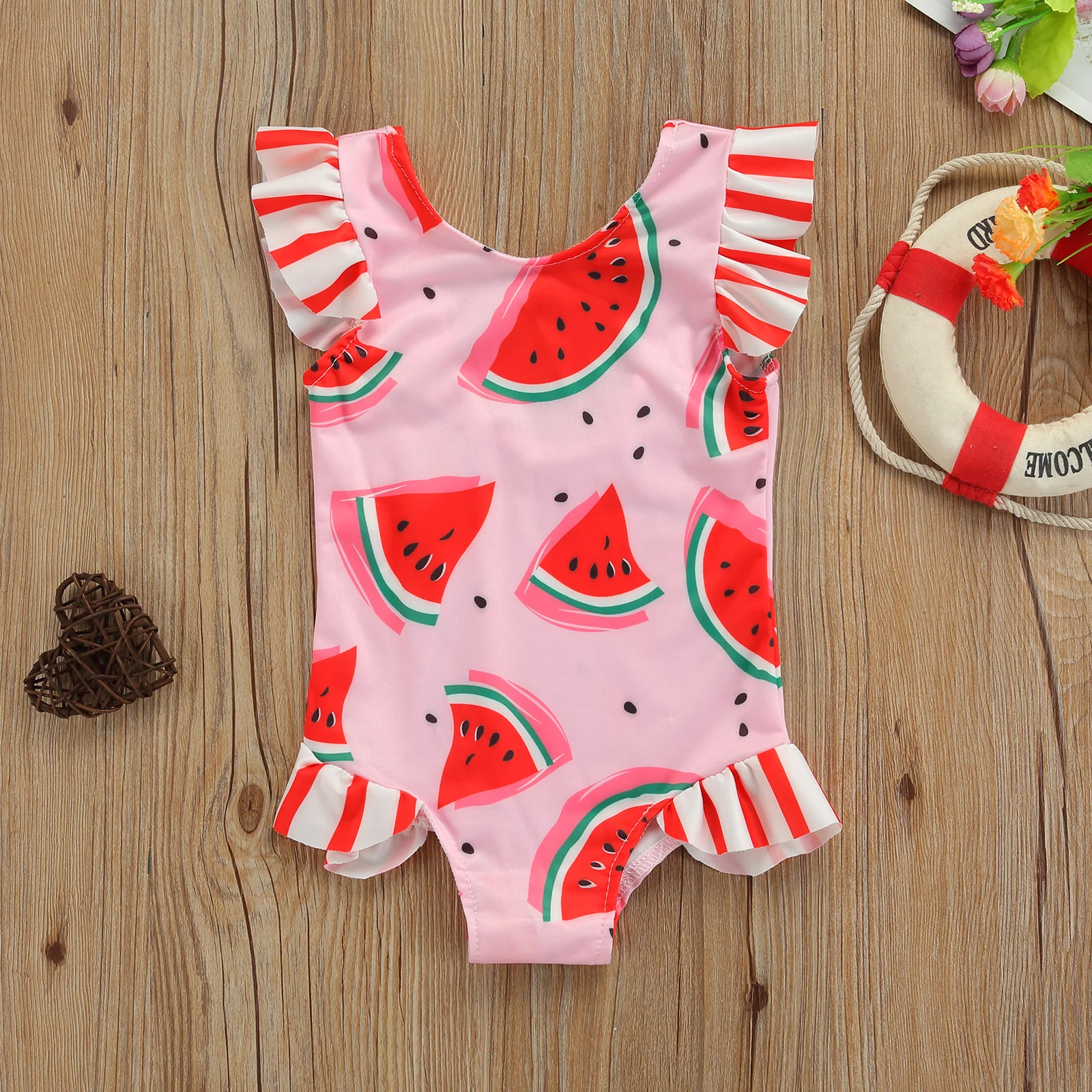Toddler Newborn Baby Girls Shell Print Swimsuit Swimwear Bikini Beachwear Bathing Suit 0-3T children swimsuit children swimsuits