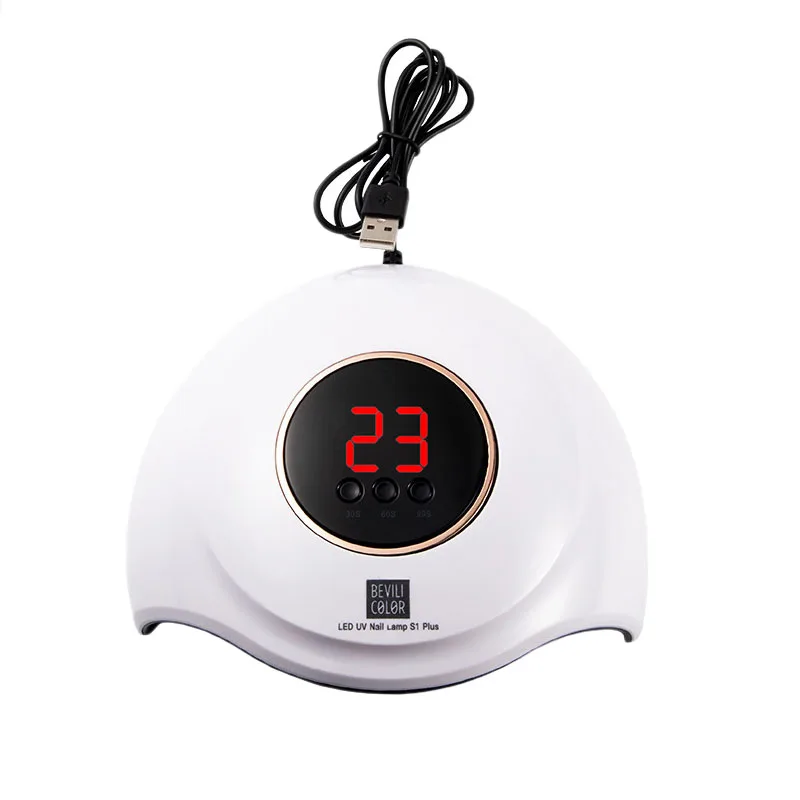 45 Вт Светодиодный светильник для ногтей Сушилка Двойные руки 18 шт. светодиодный