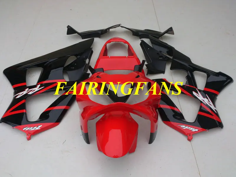 Инжекторный комплект для HONDA CBR900RR 929 00 01 CBR 900 RR CBR 900RR 2000 2001 красно-черные Обтекатели Кузов+ подарки HE27