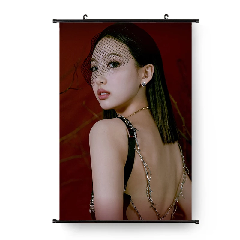Twice New Song Cry For Me Nayeon Momo Sana Mina Teaser Photo Non Woven Hanging Poster Key Chains Aliexpress