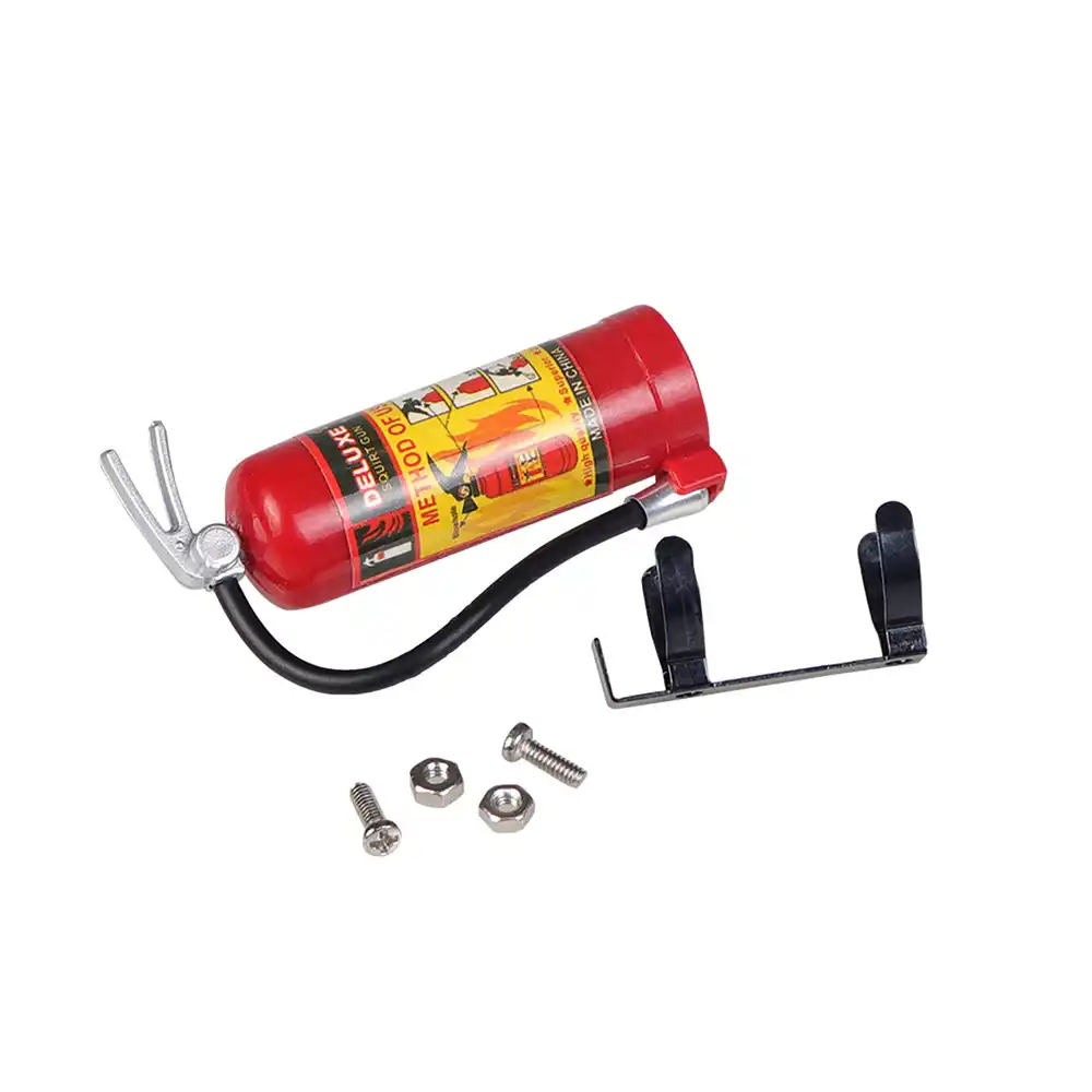 RC Fire Extinguisher Decoration Tool for 1/10 Axial SCX10 D90 Jeep Wrangler Car