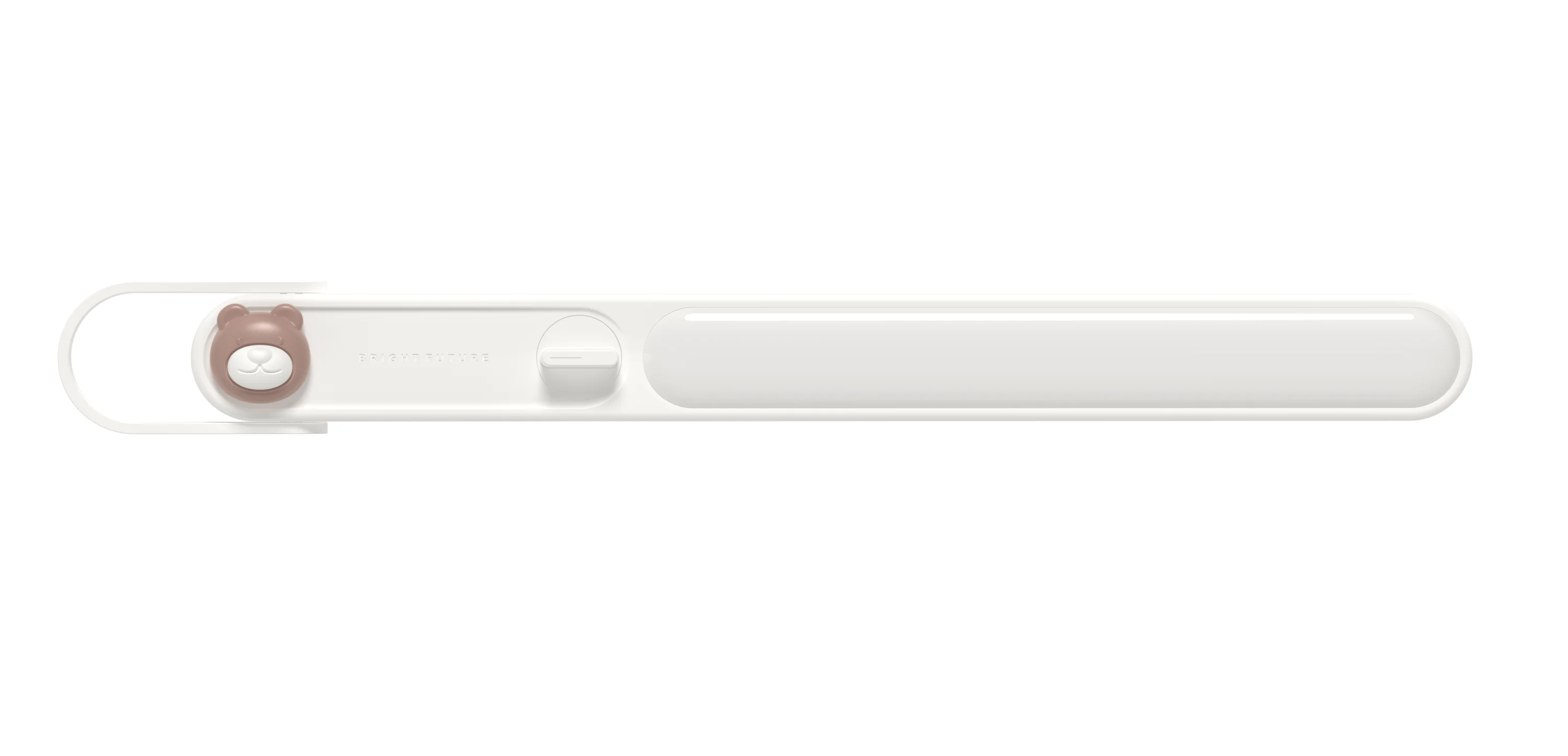 Белый Xiaomi 3Life светодиодный холодный настенный светильник зарядка через usb Магнитная адсорбционная установка с вращающимся крючком Регулируемая яркость настенный светильник - Цвет: Белый