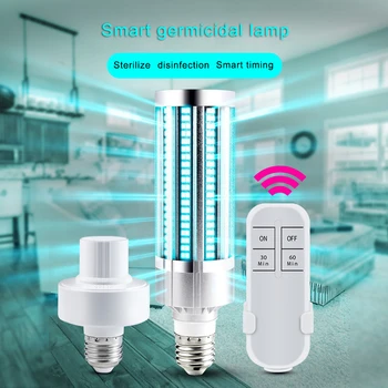 

UV Disinfection Lamp Quartz For Bactericidal Ultraviolet Light UVC Germicidal Sterilization CFL Kill Mites Deodorizer Ozone Lamp
