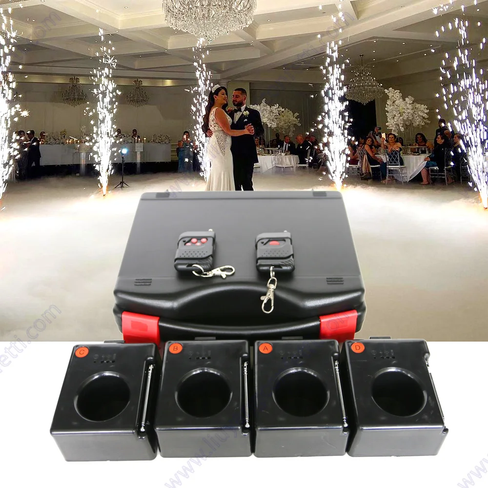 Fogos de Artifício Dispositivo de Ignição Sistema de Queima Fase do Casamento Fonte Fria Base Máquina Interior Efeitos Especiais Controle Remoto 12 Grupos Computers & Electronics