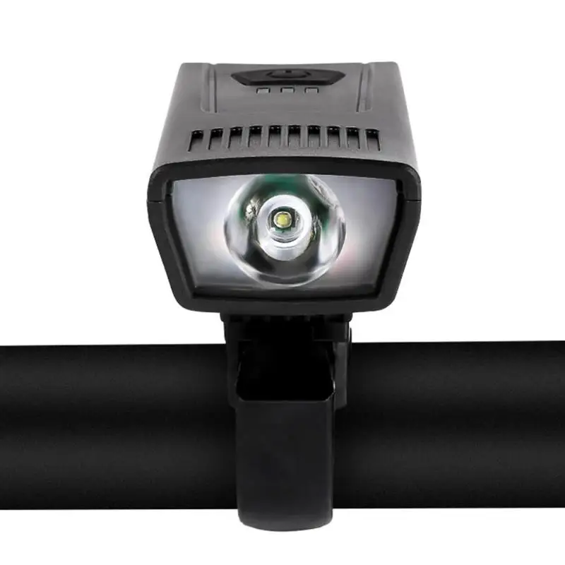 Bike Front Light USB Rechargeable 4 Mode Bicycle Headlight Flashlight Lamp