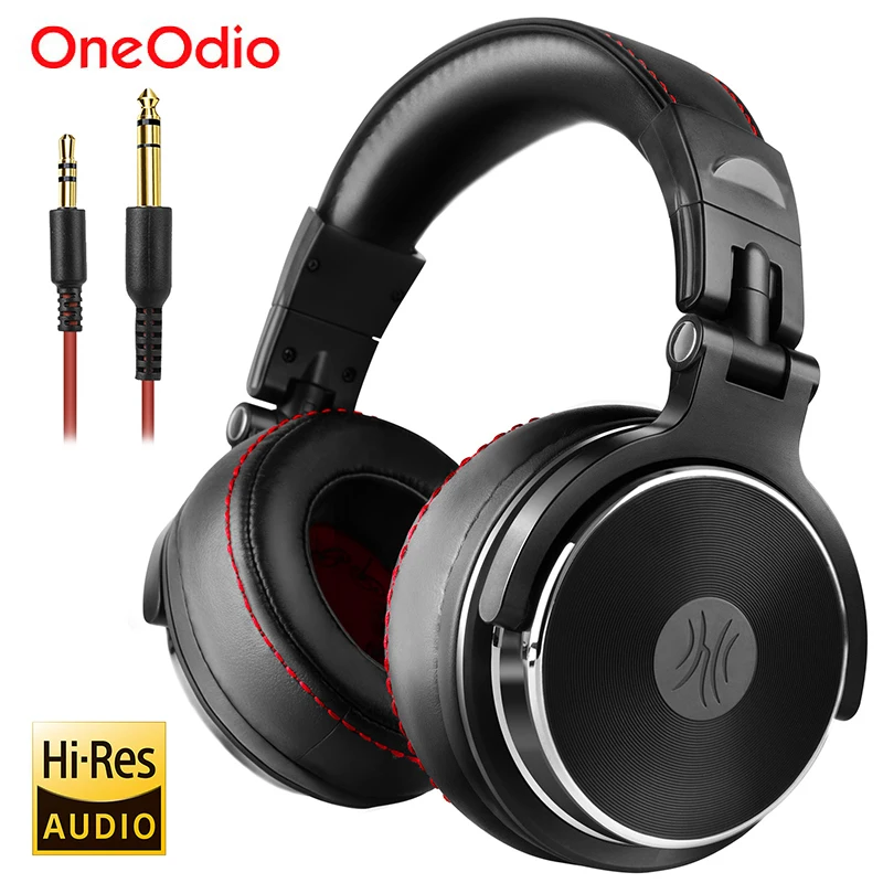 Oneodio Studio Pro DJ Наушники накладные 50 мм драйверы HIFI Проводная гарнитура