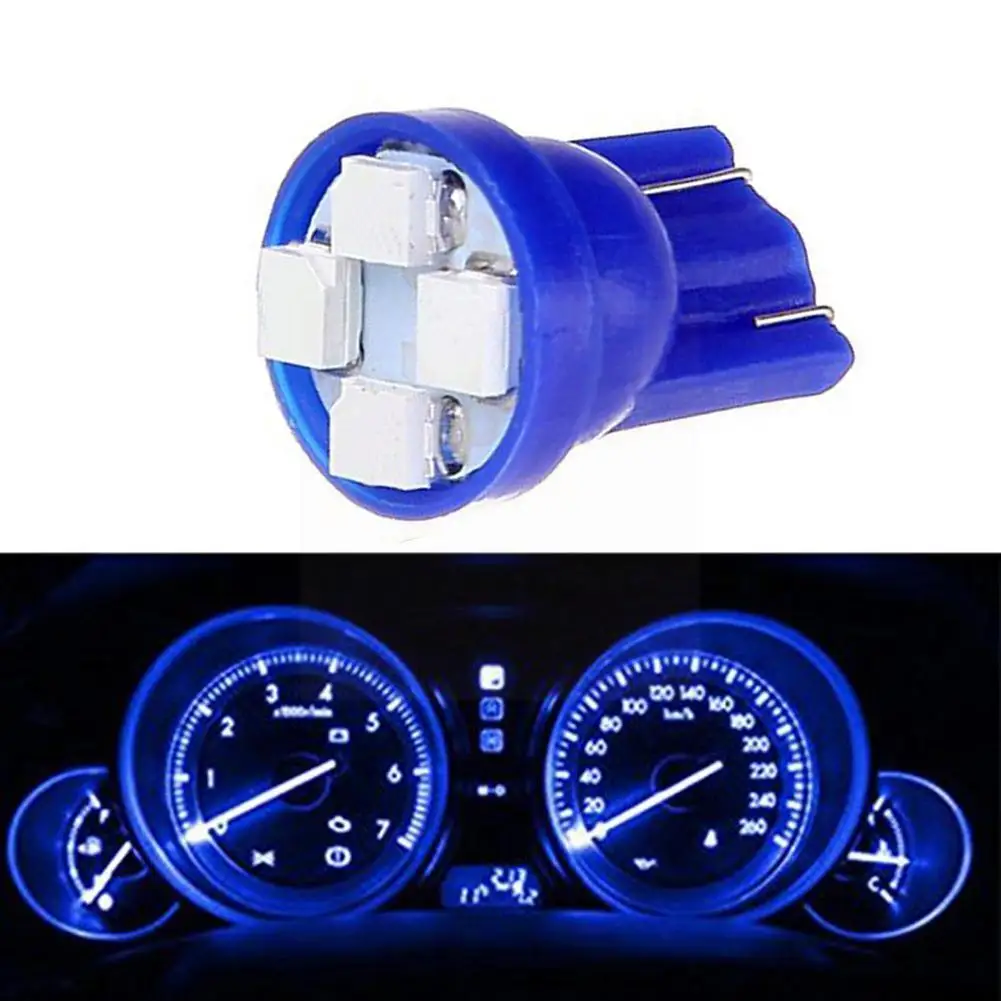 Многофункциональные светодиодные лампы T10 4 Smd 1210 с клиновидным цоколем для