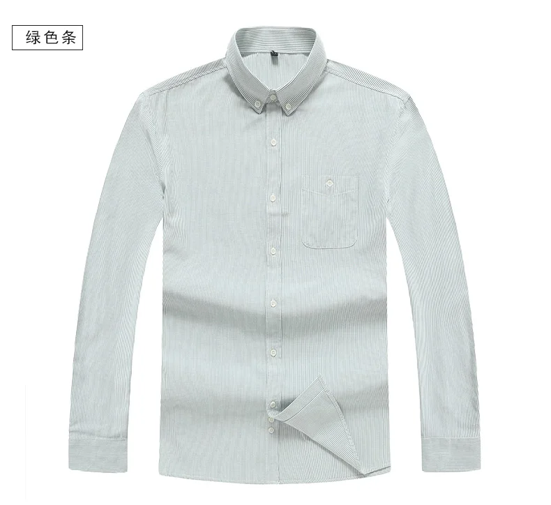 Плюс 8XL 6XL 2019 мужские полосатые рубашки с длинными рукавами мужские рубашки весенне-осенние Camisa Masculina мужские Топы повседневные мужские