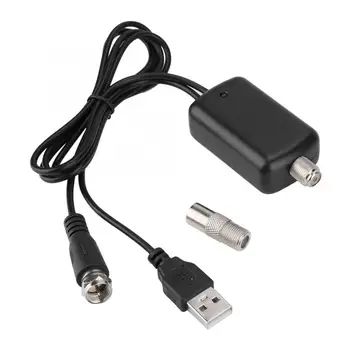 

antena digital hdtv 25 dB HD TV antenna amplifier Internal signal amplifier USB High gain TV Boost HD Portable Indoor