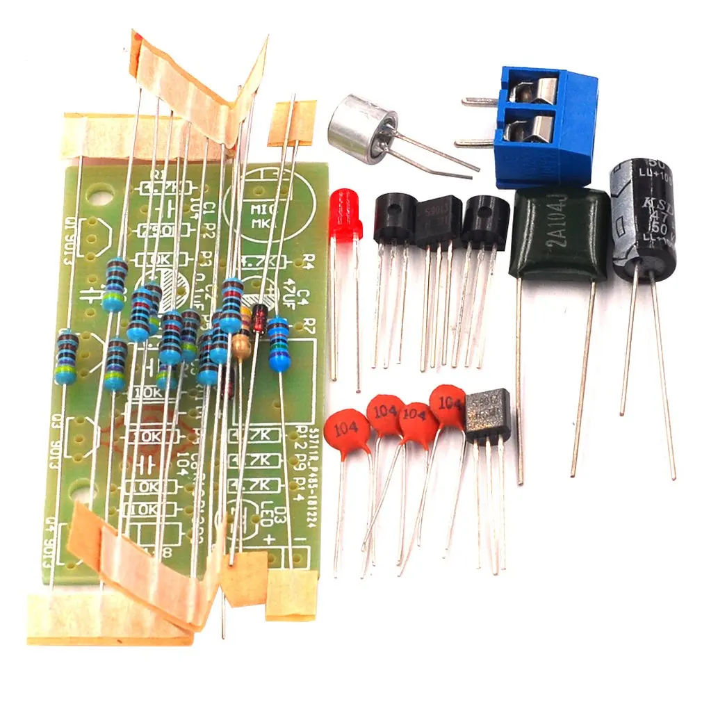 

Voice-Controlled Clapping Switch Kit Scatter Electronic Diy Fun Production Kit Electronic Practice Kit