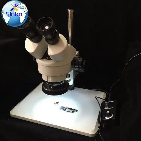 

Wylie WL-745A Best CE 7X-45X Simul-Focal Trinocular Zoom Stereo Microscope Head WF10X/20 Microscope Accessories