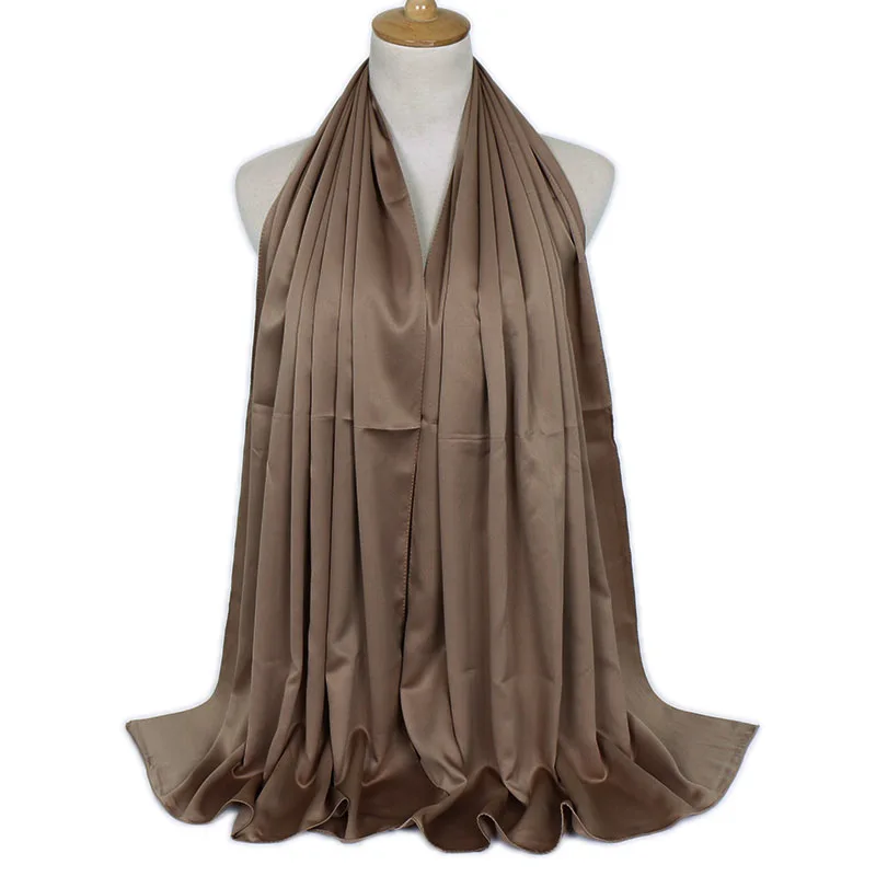 New style promotional soft fashional hijab cheap light weight headscarves wholesale - Цвет: color 12