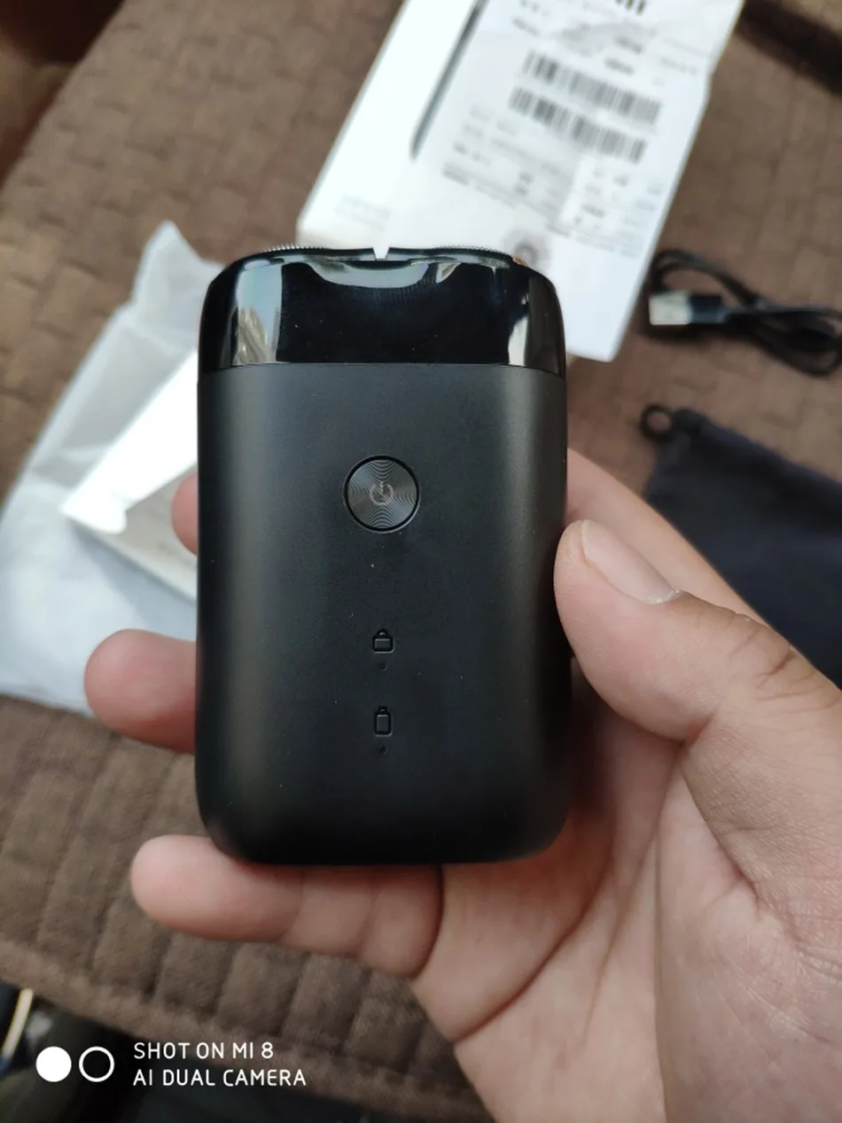 Original Xiaomi Mijia Electric Shaver S100 Portable Waterproof Razor Shavers 2 Floating Head USB Rechargeable LED Indicate (10)