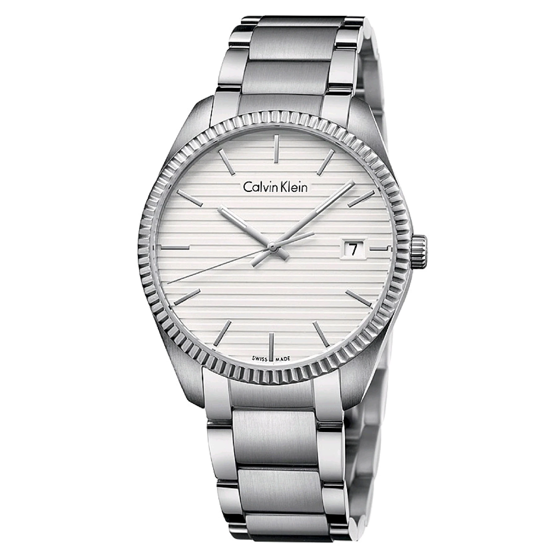 Ck» – montre bracelet suisse pour hommes, avec verre saphir et ouverture de  date | AliExpress