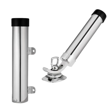 

2Pcs 360 Degree Adjustable and Side Mount Fishing Rod Holder for Boat Kayak